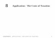 8 Application: The Costs of Taxationfaculty.smu.edu/ssuppako/Ch8.pdf · CHAPTER 8 APPLICATION: THE COSTS OF TAXATION 1. ... One answer is that govt should tax ... The tax on labor