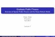 Graduate Public Finance - Booth School of Businessfaculty.chicagobooth.edu/...eco523_spatialpf_rosen-roback_lecture7.pdf · Graduate Public Finance Overview of Spatial Public Finance