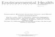 Association Between Essential Tremor and Blood Lead ... · Association Between Essential Tremor and Blood Lead Concentration The National Institute of Environmental Health Sciences