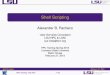 Shell Scripting - Innovativeapacheco/tutorials/Bash-Scripting-Spring... · Outline 1 Overview of Introduction to Linux Types of Shell File Editing Variables File Permissions Input