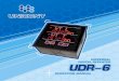 UNIVERSAL DIGITAL REPEATER UDR-6 · OPERATION … · UNIVERSAL DIGITAL REPEATER UDR-6 · OPERATION MANUAL 7 5. Operation and functions 5.1. Gyro compass operation mode (GYRO). For