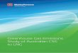 Greenhouse Gas Emissions Study of Australian CSG to … · ii | Greenhouse Gas Emissions Study of Australian CSG to LNG Disclaimer This report has been prepared on behalf of and for