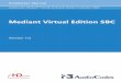 Mediant Virtual Edition SBC - AudioCodes · Mediant Virtual Edition SBC . ... 3.5 Installing Mediant VE SBC on Microsoft Hyper-V ... CLI Wizard User's Guide . AudioCodes Recommended