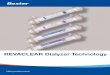 REVACLEAR Dialyzer Technology - baxter.com · Three-Layer Membrane1 • Designed to remove critical uremic toxins such as urea while retaining important proteins like albumin and