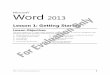 Microsoft Word 2013 - CCI Learningccilearning.com/store-ca/wp-content/uploads/2014/10/6278-1-Word... · You can customize the toolbar to contain commands you ... Located at the top