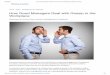 How Good Managers Deal with Gossip in the Good Managers Deal with Gossip in... · 8/26/2016 How Good