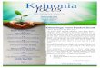 Koinonia focus - trinity-first.orgtrinity-first.org/wp-content/uploads/2017/12/January-2018... · TRINITY Mark Your Gleanings from Pastor Scott “Is prayer your steering wheel, or