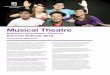 Musical Theatre - The Royal Conservatoire of Scotland · and musical directing experience in musical theatre ... successful Masters in Musical Theatre (Performance and Musical Directing)