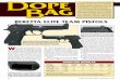 BERETTA ELITE TEAM PISTOLS - NRA Museum 99.pdf · W HEN semi-automatic pistols cus- tomized for competition or dis-creet carry are mentioned,the Colt M1911 usually comes to mind