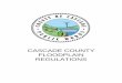 CASCADE COUNTY FLOODPLAIN REGULATIONS · 2. Maintenance of Records. Records including permits and applications, elevation and flood proofing certificates, certificates of compliance,