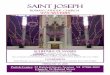 Saint Joseph · Our Parish Family is Served By Weekly Mass Intentions Father ST Sutton, Pastor Kathleen Slattery Whenan 973-383-1985 - FatherSTS@gmail.com Joseph Wallace Father Alexander