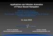 Applications and Mission Scenarios of Pulsar Based Navigation_Pulsar... · Applications and Mission Scenarios of Pulsar Based Navigation 593rd WE-Heraeus Seminar Autonomous Spacecraft