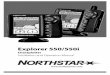 Chartplotter Installation and Operation Manual - NORTHSTAR · Chartplotter Installation and Operation Manual. IMPORTANT SAFETY INFORMATION ... 4 Northstar EXPLORER 550/550i Installation