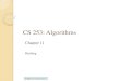 CS 253: Algorithms - Missouri S&Tweb.mst.edu/~ercal/253/SLIDES/PDF/Lec-11.pdf · CS 253: Algorithms Chapter 11 Hashing Credit: Dr. George Bebis . The Search Problem