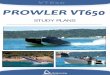 Prowler VT650 Study Plans A4 - Schionning Designs · 2 contents page 4 design overview & specs pages 6/7 photo’s pages 8/9 layout & profile pages 10-13 construction sequence pages