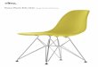 Eames Plastic Side Chair Design Charles & Ray Eames€¦ · designed and built their own house ... The shell of the Eames Plastic Chair is connected to the ... a version of the Eames
