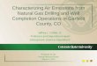 Characterizing Air Emissions from Natural Gas Drilling and ... · 06.03.2014 · Characterizing Air Emissions from Natural Gas Drilling and Well Completion Operations in Garfield
