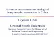Liyuan Chai - ASEF Advances on Treatment Technology of... · Advances on treatment technology of ... Identification standards for hazardous wastes ... treatment of waste acid wash