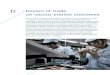 D Impact of trade on labour market outcomes - wto.org · D Impact of trade . on labour market outcomes. ... impact of international trade on the level of employment ... goods and