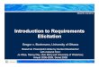 Introduction to Requirements bochmann/SEG3101/Notes/SEG3101-ch2-2... · Introduction to Requirements