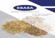 Innovation and quality in animal nutrition - ESASA · technological advances in cereal processing, ... • Palatability: Food taste is enhanced with ... that give them the best characteristics