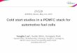 Cold start studies in a PEMFC stack for automotive fuel cells slides... · EVS28 KINTEX, Korea, May 3-6, 2015 Cold start studies in a PEMFC stack for automotive fuel cells Sungho