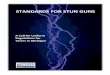 STANDARDS FOR STUN GUNS - ACLU of Michigan · 2 STANDARDS FOR STUN GUNS: Summary and Recommendations When a taser is used on an intoxicated, handcuffed individual unwilling to place