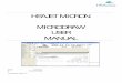 HSAJET MICRON MICRODRAW USER MANUAL - … · HSAJET MICRON MICRODRAW USER MANUAL Version: 25 Mar 2012 By: Torben Dam Jensen For MicroDraw version 1.07