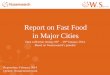 Report on Fast Food in Major Cities - of Fast Food (18th... · Report on Fast Food in Major Cities
