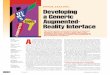 Developing a Generic Augmented- Reality Interface · Developing a Generic Augmented-Reality Interface ... Object Creation,” IEEE MultiMedia, vol. 7, ... bling technique