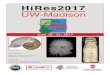 June 18 - 21, 2017 - University of Wisconsin–Madisonwiscsims/Hires2017/pdf/HiRes2017_abstract... · Madison, Wisconsin; June 18-21, 2017 Sunday, June 18, 2017 ... 11:30-11:50 Robert