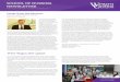 SCHOOL OF NURSING NEWSLETTER - wcu.edu · Letter from the Director ... from different health care disciplines with elderly clients in the ... reflection is to discuss potential special