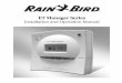Installation and Operation Manual - SPRINKLER TALKsprinklertalk.com/manuals/rain_bird/et_manager_manual.pdf · Rain Bird® ET Manager Series - Installation and Operation Manual Table