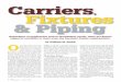 Carriers Fixtures & Piping · space requirements for plumbing fix-tures. These systems offer the engineer an option of designing a plumbing drainage system that is compact, yet extremely