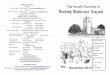 BENEFICE CONTACTS The Parish Churches ofThe Parish …rodneystokewithdraycott.org.uk/Magazine/CurrentMonth/November... · Dr Chris Green, Mrs Ann Wait BENEFICE OFFICE – 01934 742535