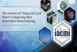 iacmi.org · RTM flow and cure state monitoring . How do we enable 10T to enable high volume manufacturing when sensors/models/data are high volume? Build on —68.4 'F