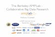 The Berkeley AMPLab - Collaborative Big Data Researchlaser.inf.ethz.ch/2013/material/joseph/LASER-Joseph-1.pdf · Machines: A Solution! Apache Mesos: a resource sharing layer supporting