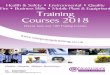 Health & Safety • Environmental • Quality Training Courses … 2018 Brochure.pdf · IOSH course is delivered in association with IOSH Licensed Course Provider Recognised by CSCS