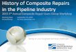 in the Pipeline Industry - Composite Repair · in the Pipeline Industry ... •MATR-3-9 Re-rating to establish MAOP ... Equation Validation Process