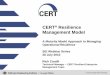 CERT Resilience Management Model · CERT® Resilience Management Model ... Resilience planning, program execution, and coordination ... IMC Incident Management & Control