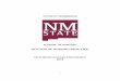 SCHOOL OF NURSING · The NMSU School of Nursing has developed a DNP curriculum that is designed to support advanced nursing practice