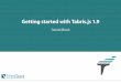 Tutorial Ebook - Tabris.js · To get started with Tabris.js you only need an Android or iOS ... • create the basic files that you need to ... To provide a global navigation introduce
