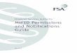 MiFID Permissions and Notifications Guide - fca.org.uk · Commodity derivatives and credit ... 1 That is, a permission given under Part IV of the ... This MiFID Permissions and Notifications