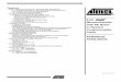 AVR - media.digikey.com Sheets/Atmel PDFs/AT90S(LS)8535... · The AVR core combines a rich instruction set with 32 general-purpose working regis-ters. ... The Port A output buffers