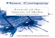 Arrival of the - The Music Company (UK) Ltd – Passionate ... Arrival of the Queen of Sheba Composed by Handel Arranged by Lucy Pankhurst From "Solomon" Timpani 