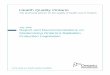 Health Quality Ontario · Health Quality Ontario The provincial advisor on the quality of health care in Ontario July, 2016 Report and Recommendations on ... functions of the HARP