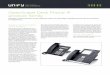 OpenScape Desk Phone IP product family - Unify/media/ecrp-documents/clients-and-devices/... · The OpenScape Desk Phone IP product family ... Eco), Asterisk Open Source PBX • HFA