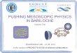PUSHING MESOSCOPIC PHYSICS IN BARILOCHE - …fisica.cab.cnea.gov.ar/bt/images/e/e3/CharlaQuantro2012.pdf · PUSHING MESOSCOPIC PHYSICS IN BARILOCHE Leandro Tosi Quantronics Lab –