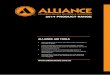 ALLIANCE AIR TOOLS · • ALLIANCE brand Air Tools have been sold in Australia for ... Drill Straight 4 Drill Angle 4 Drills Pistol 4/5 ... Pin Stripe Removers Eraser Wheel 11