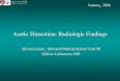 Aortic Dissection: Radiologic Findingseradiology.bidmc.harvard.edu/LearningLab/cardio/Lozner.pdf · aorta, aneurysm, dissection ... Cine-MRI can identify aortic insufficiency 